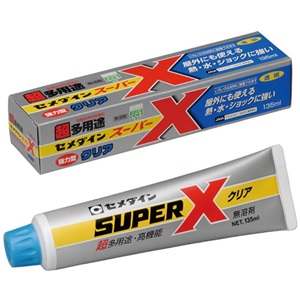 Cemedine Super X clear AX-041 135ml